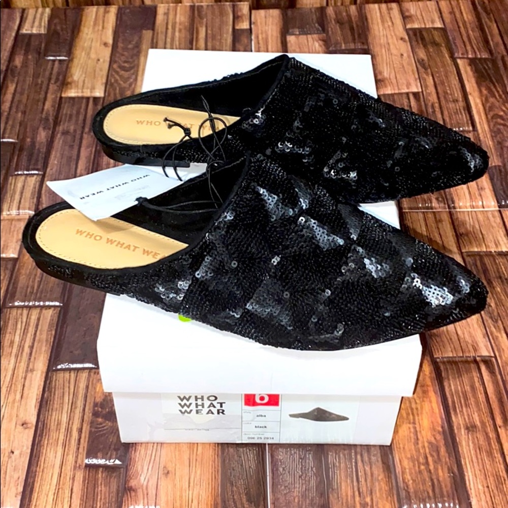 Sequin Flats